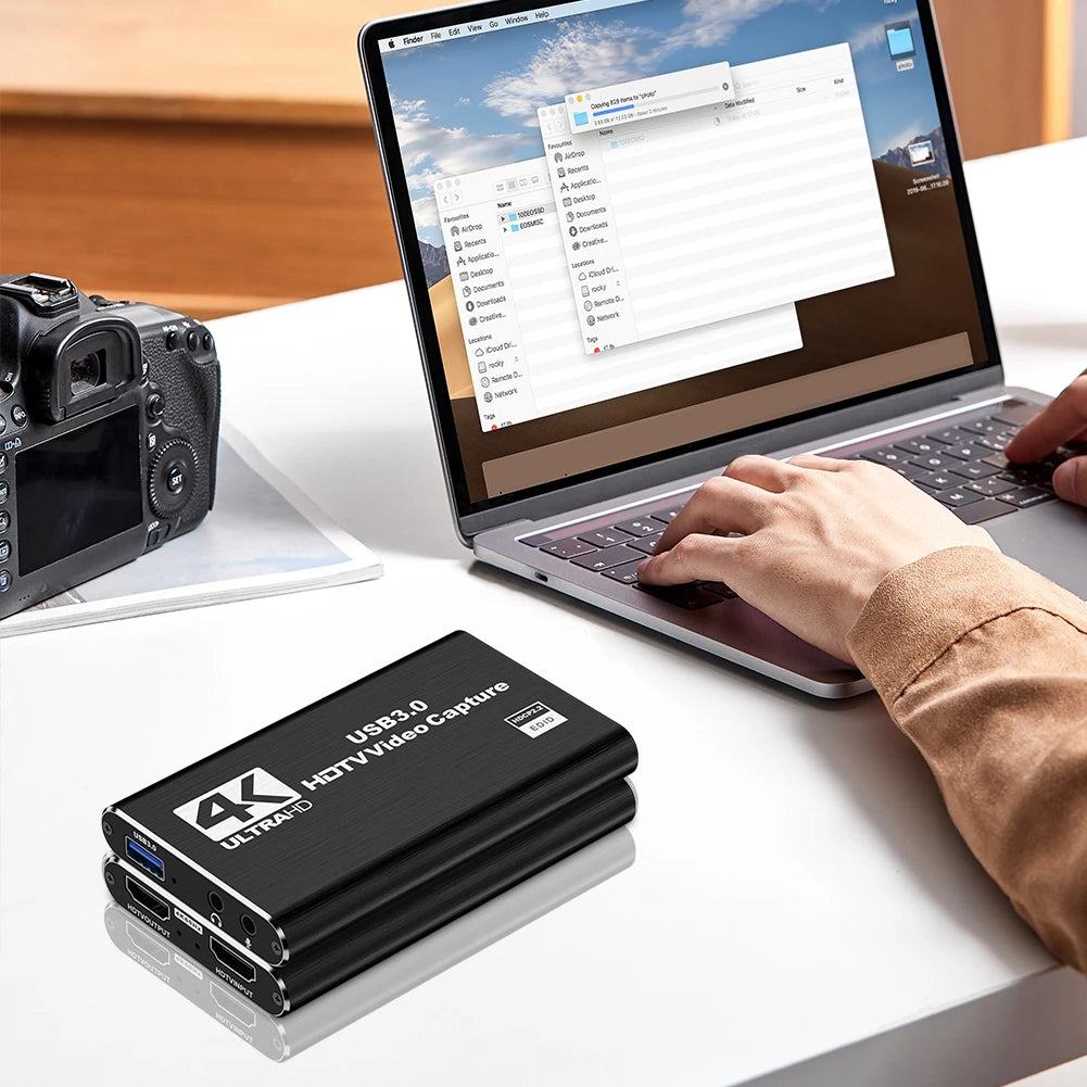 ONEVAN HDMI-capture card USB 3.0 – 1080p/60 och 4K/60 input