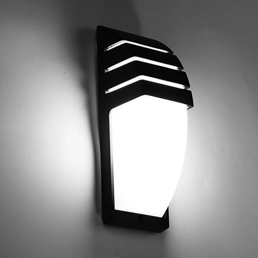 LED Vägglampa Utomhus IP65 – 12W/30W, Varmvit/Kallvit, Med/Utan PIR Radarsensor 360°, AC85–265V