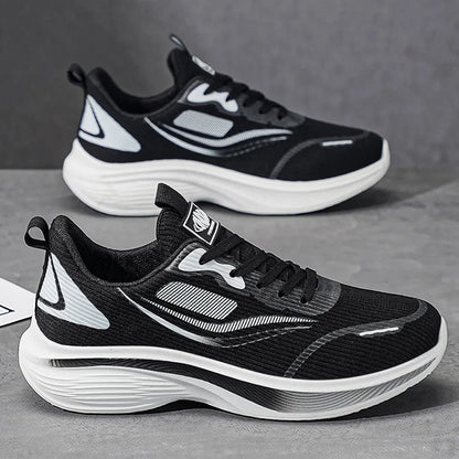 Men's Summer Carbon Plate Marathon Running Shoes Air Cushion Tennis Sneakers Breathable Comfortable Men Basketball Sports Shoes
