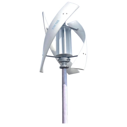 Vertikal Vindturbin 10kW/20kW 12V/24V/48V – Kärnlös Magnetlevitation Lågbullrig MPPT Hybrid Sol+Vind Off-Grid Hushåll