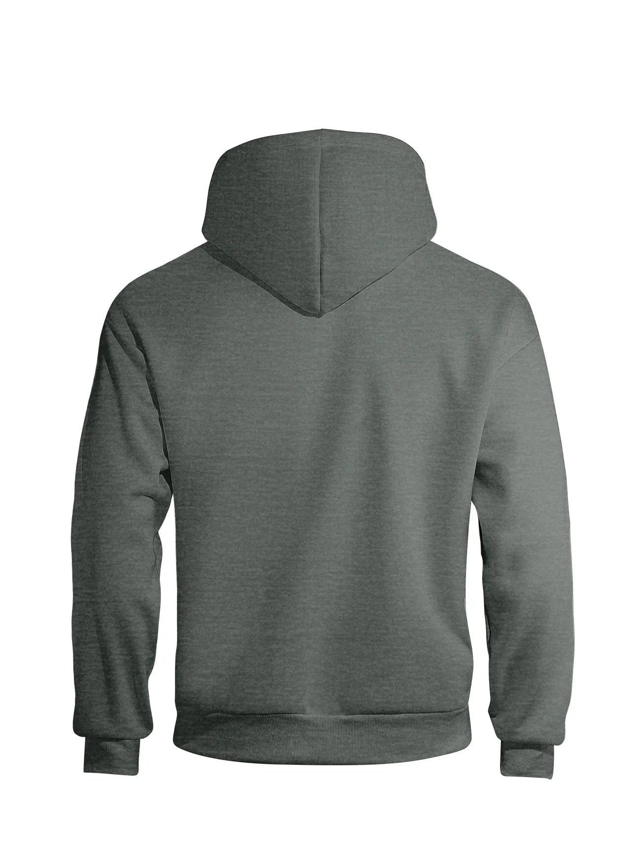 Autumn Men's Double-Layer Hooded Zip-Up Sweatshirt, Loose Casual Fit with Front Pockets, Ideal for Outdoor and Streetwear Style