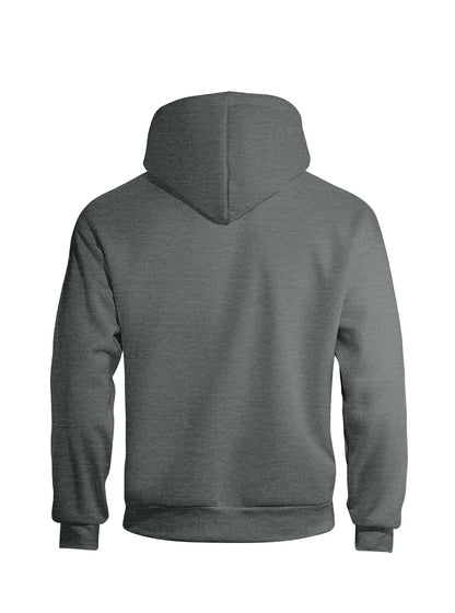Autumn Men's Double-Layer Hooded Zip-Up Sweatshirt, Loose Casual Fit with Front Pockets, Ideal for Outdoor and Streetwear Style