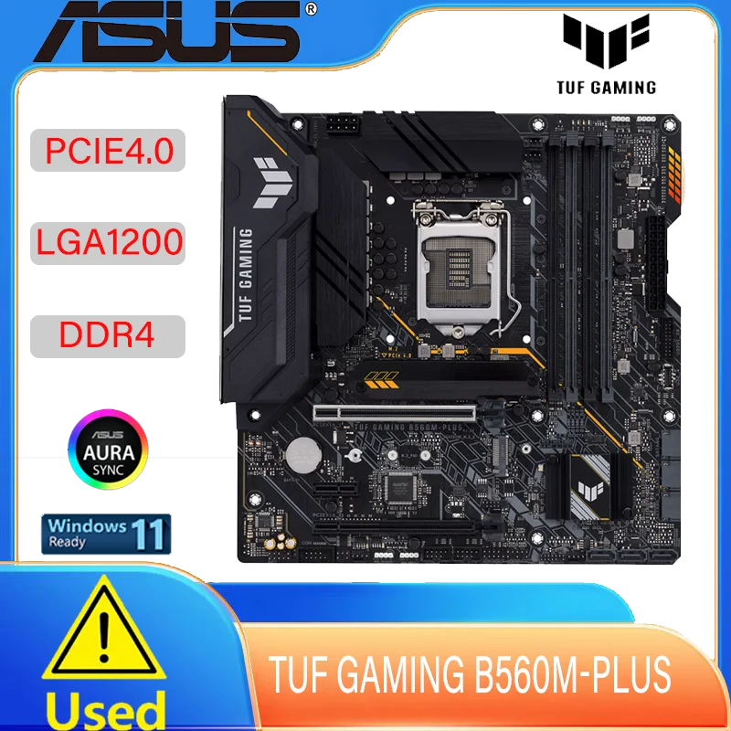 ASUS TUF GAMING B560M-PLUS LGA1200 (Intel®11th/10th Gen) Micro ATX gaming motherboard
