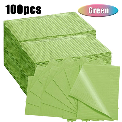 100/50/5pcs Disposable Waterproof Tattoo Clean Pad Wipes Dental Piercing Bibs Waterproof Sheets Paper Tattoo Accessories