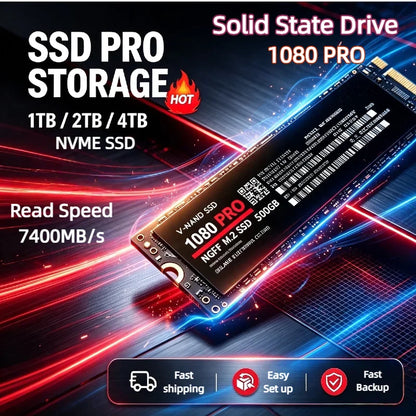SSD 1080PRO 1TB 2TB M.2 NVME Intern Hårddisk