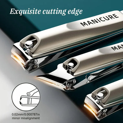 10/5/1pcs Professional Manicure And Pedicure Kit  Includes Nail Clipper Nail File And Ear Pick Portable Storage Case Tool