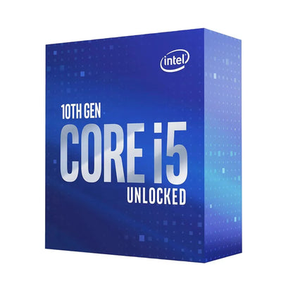 Intel Core i5 10600K Box CPU Processor i5 10th Gen Series 4.1GHz 6-Core 12-Thread L3 12MB 125W LGA 1200