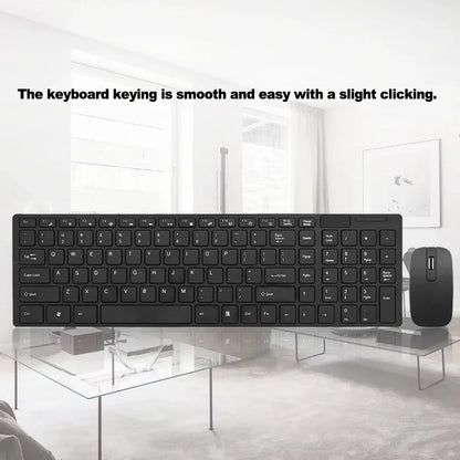 Spanish/Hebrew/Russian/Korean New 2.4G Wireless Keyboard and Mouse set For Laptop iPad PC Desktop For Android IOS Windows