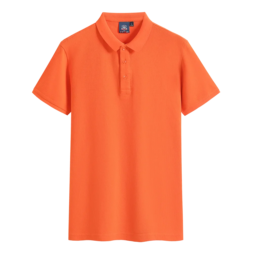 Polo-shirt med Eget Tryck eller Logotyp – 100% Bomull, Unisex S–6XL (Asian)