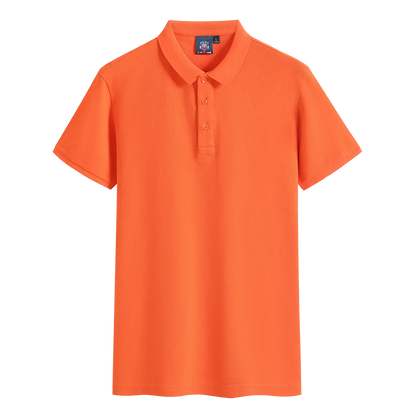 Polo-shirt med Eget Tryck eller Logotyp – 100% Bomull, Unisex S–6XL (Asian)