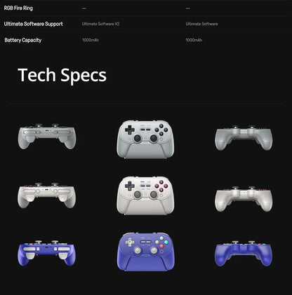 8BitDo Pro 3 Bluetooth Game Controller Wireless Gamepad with TMR Joysticks for NS Nintendo Switch 2, PC Windows, ANDROID, iOS