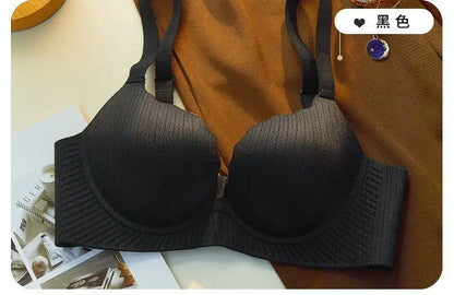 2026 New Push Up Bra for Small Chest  Ultra Thick 6CM Padded No Steel Ring Comfortable & Sexy Lift Lingerie for Flat Chest Women