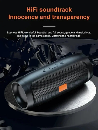 Lenovo Bluetooth 5.4 Portable Wireless Speakers TF USB FM Dual Speaker Stereo Playback Voice Broadcasting Subwoofer Speaker