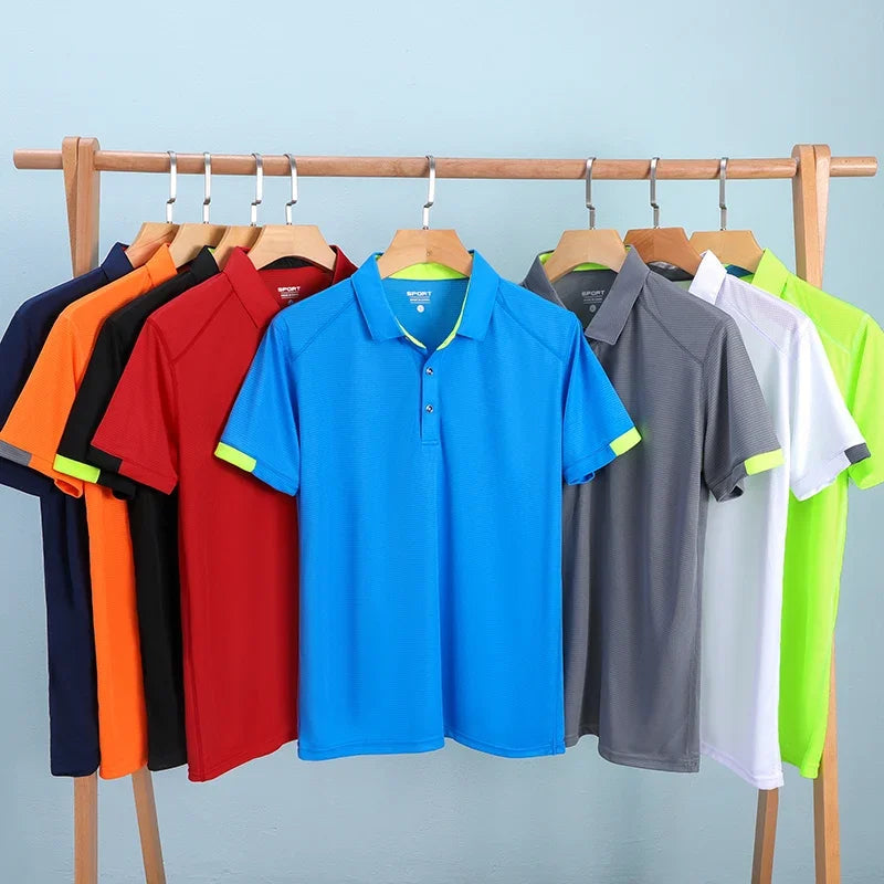 Snabbtorkande Polo med Eget Tryck & Brodyr – Kylande Polyester, Unisex | S–5XL