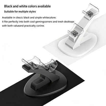 Dual Controller Charger Dock Station for Switch Pro Controller Fast Charging Station for 2 Controllers Charging Dock for Switch