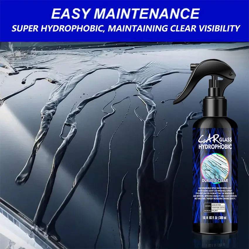 Car Water Repellent Spray Anti Rain Coating For Cars Glass Hydrophobic Anti-rain Liquid Windshield Mirror Mask Auto Chemical Age