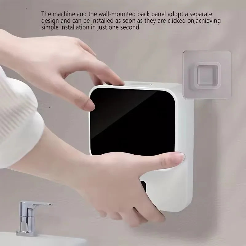 Automatic Induction Soap Wall Mounted Sensor Soap Dispenser, Touchless Hand Sanitizer Dispenser,Hand Soap Container For Bathroom
