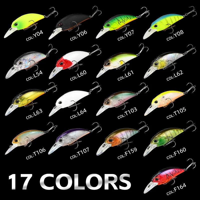 MEREDITH JERK CRANK M65 Floating 14g Hot Model Fishing Lure Hard Bait 11Color Wobbler Crank Quality Professional Depth 2.0-2.5m