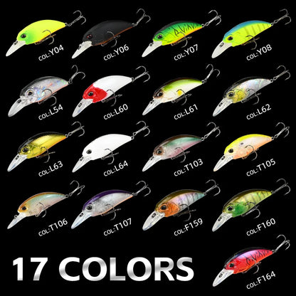 MEREDITH JERK CRANK M65 Floating 14g Hot Model Fishing Lure Hard Bait 11Color Wobbler Crank Quality Professional Depth 2.0-2.5m