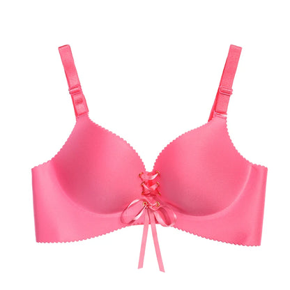 Seamless Bra Sexy Bras For Women Fashion Push Up Lingerie Wireless Brassiere Gather Adjust Bandage Bralette Female Intimates