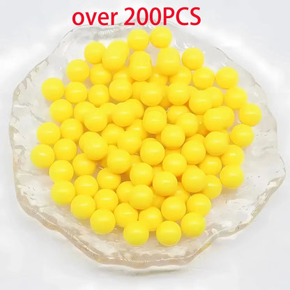 Gula 6 mm BB-kulor i plast för airsoft – 100–2 000 st