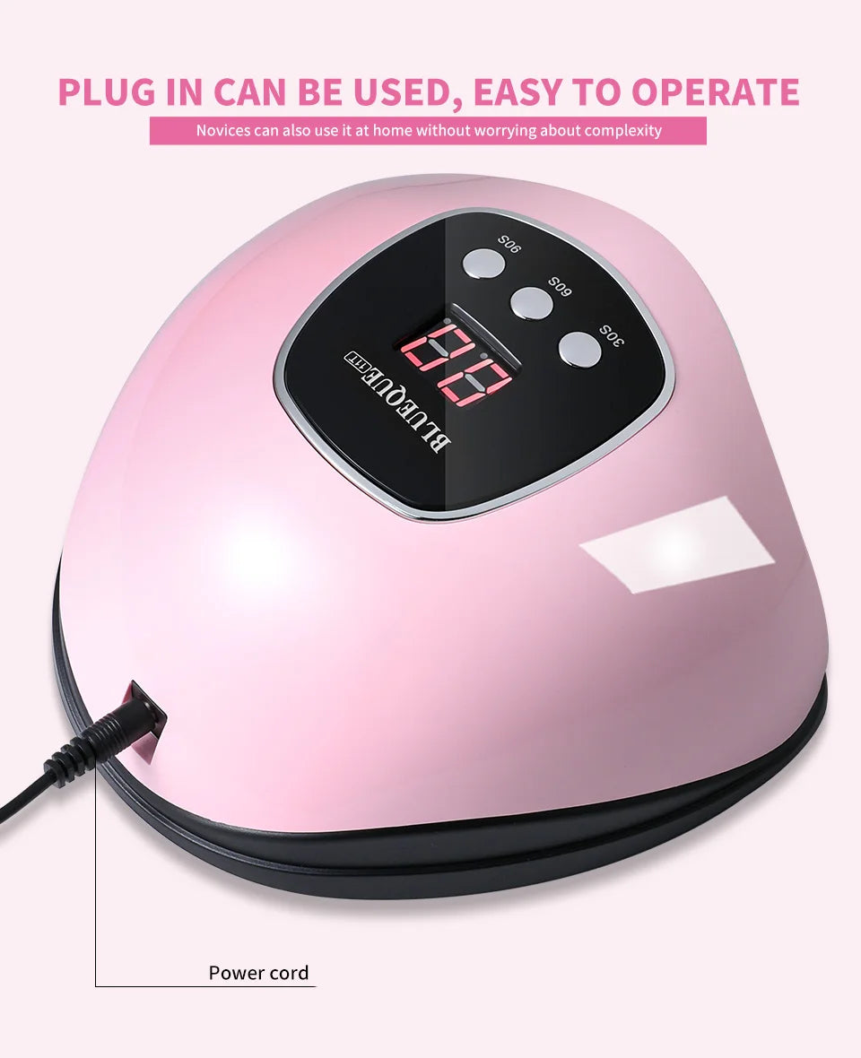 LIMEGIRL Nail UV Dryer Machine Professional 24 LED UV Manicure Lamp Home Use Nail Lamp For Drying Polish Varnish With USB Cable