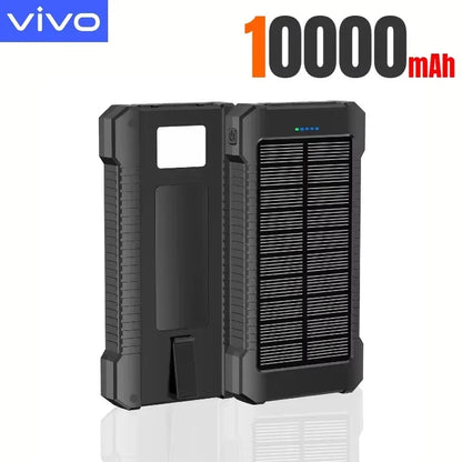 VIVO 500000mAh Solar Power Bank Super Fast Charge Powerbank Outdoor Portable External Battery for iPhone Huawei Samsung 2026New