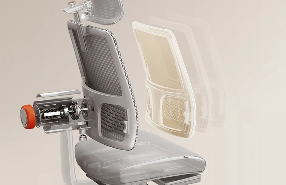 Newtral MagicH-GPro Home Office Ergonomic Chair With Workstation LAPD, with Footrest, 5D Headrest, 4D Armrest