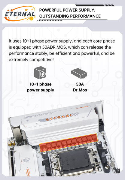 SOYO Motherboard AMD B650ITX Ryzen AM5 DDR5 Supports CPU 7000 8000 9000 Processors Pcie5.0x16 Pcie4.0x4 M.2 ARGB WIFI6