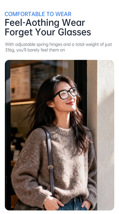 Xiaomi AI Camera Glasses Multi-functional 4K 800MP Photochromic Smart Glasses Anti-shake Shooting Tech With 290mah Large Battery