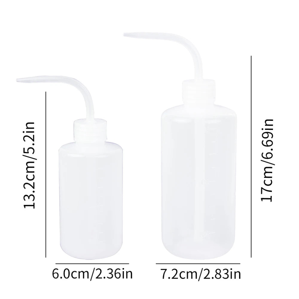 250/500ml Tattoo Wash Bottle Tattoo Squeeze Bottle Non-Spray Diffuser Bottle Green Soap Supply Lab Wash Bottle Tattoo Accessory