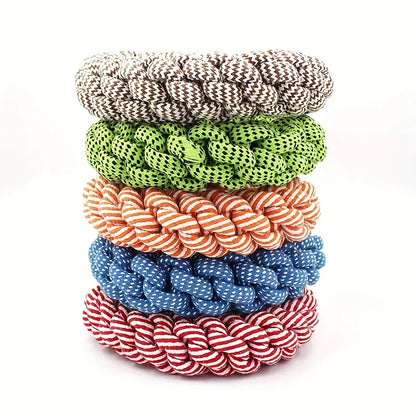 Durable Anti-Chew Rope Knot Dog Toy |Heavy-Duty Interactive Dental Toy for Medium to Large Breeds-Extra-Strong Biting Resistance