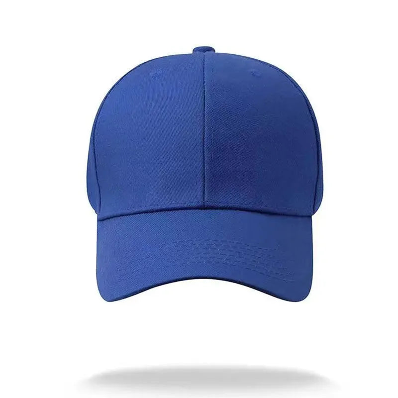 Customized LOGO Men's And Women's Adjustable Baseball Cap Printed Embroidery Peaked Cap Casual Solid Color Hip-Hop Hat