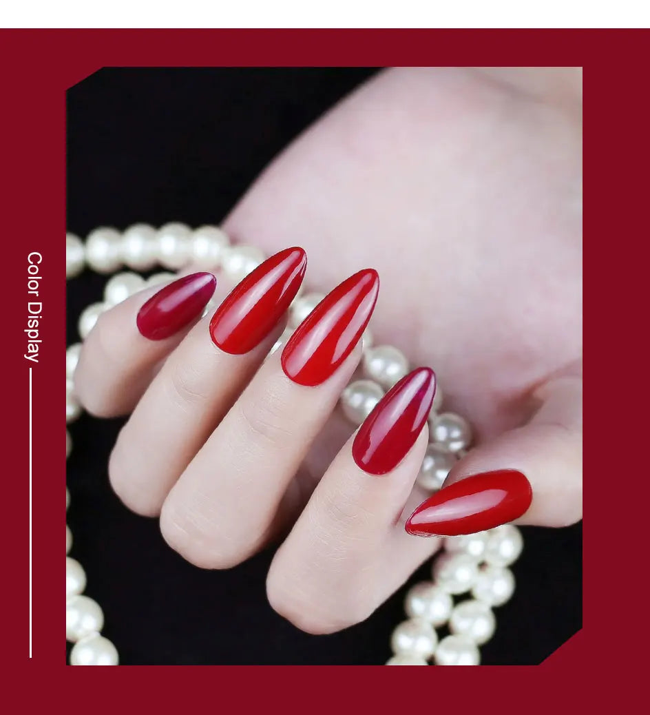 Clou Beaute Gel Nail Polish Neon Brown Royal Blue Red Green Pastal Nude Nail Art Varnishes Gel Lacquer Top Coat UV Gel Nail