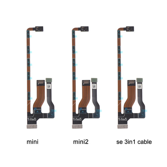 3-i-1 Flattkabelset för DJI Mini / Mini 2 / Mini SE – GPS, kompass & gimbal