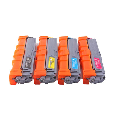 Toner för Brother TN221 / TN241 – 4-pack svart, cyan, magenta och gul