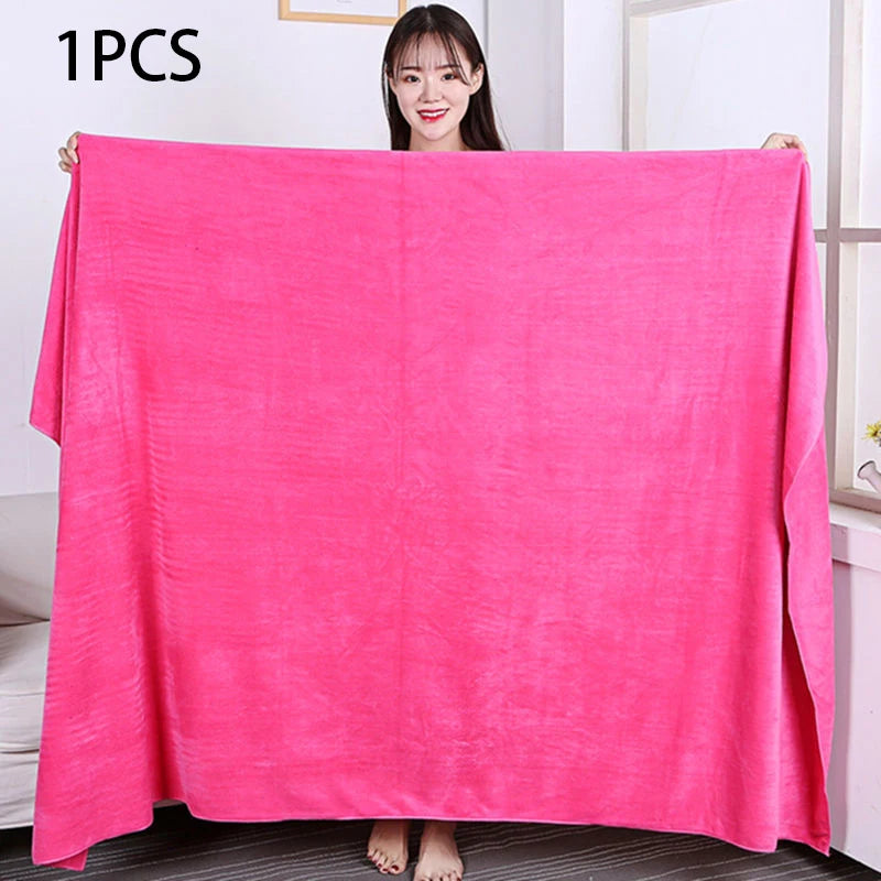 Beauty salon towels adult thickening large bath towels that soft absorb water do not shed hair multi-purpose micrmicrofiber towe