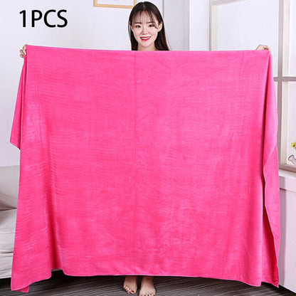 Beauty salon towels adult thickening large bath towels that soft absorb water do not shed hair multi-purpose micrmicrofiber towe