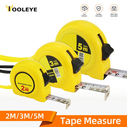 Tooleye måttband i stål, 2, 3 eller 5 meter