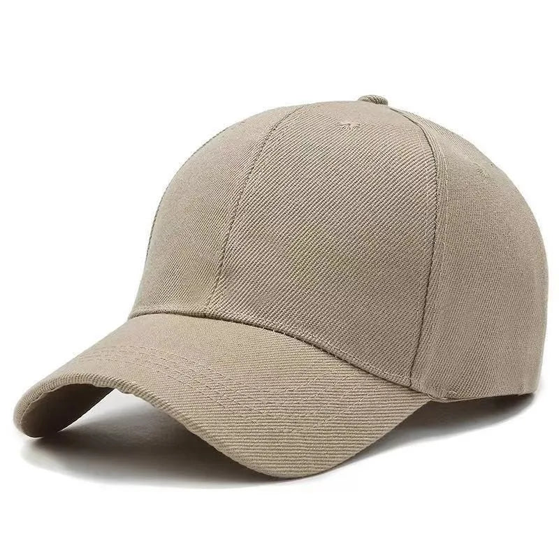 Custom Logo Diy Baseball Cap Unisex Adjustable Men Women Sport Trucker Hat Solid Color Personalized Print Hip Hop Dad Caps