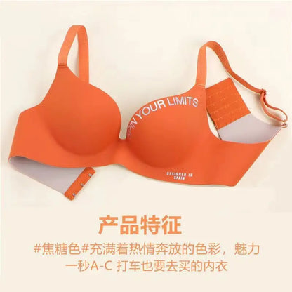 Dam Sömlös Blomtryckt BH – Push-up Trådlös Samlande Bralette 2026, 8 Färger S–XXL