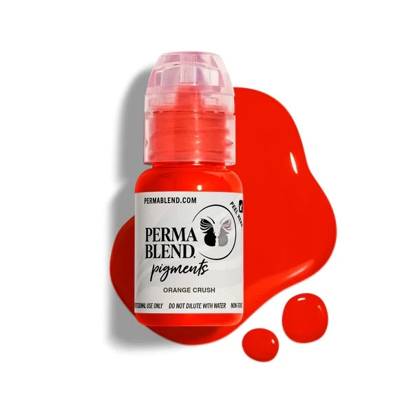 15ML 0.5oz Permanent Makeup Pigment - Long-lasting Professional Tattoo Ink for Microblading Eyebrow & Lip Tattoo Supplies