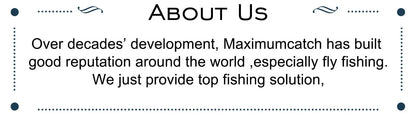 Maximumcatch 3-8WT Fly Fishing Rod And Reel Combo Set 8'6''/9' Medium-fast Fly Rod Pre-spooled Fly Reel & Line &Triangle Tube