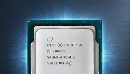 Intel Core i5 10600K Box CPU Processor i5 10th Gen Series 4.1GHz 6-Core 12-Thread L3 12MB 125W LGA 1200