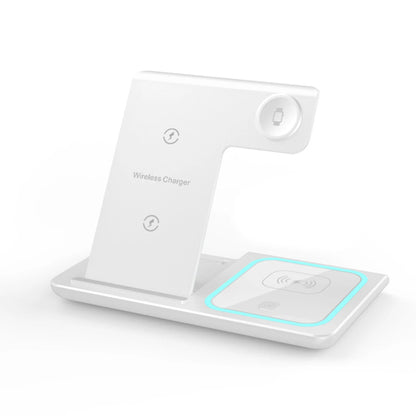15W 3 in 1 LED Fast Wireless Charger Stand Foldable Charging Station For IPhone17-11 Apple Watch 9 8 7 6 5 Airpods Pro