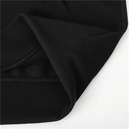 Fashion Zipper Hoodies Women/Men Fashion Long Sleeve Hooded Sweatshirt Casual Autumn Winter Sportwear Solid Clothes