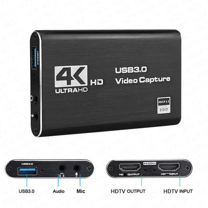 ONEVAN HDMI-capture card USB 3.0 – 1080p/60 och 4K/60 input