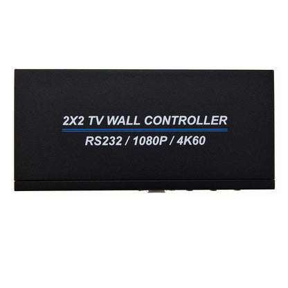 4K 60Hz 2x2 Video Wall Controller Multi Screen Splicing Processor 1x3 1x2 1x4 Office Meeting Monitor Mall 4 Channel TV Splicer