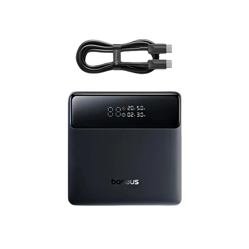 Baseus 100W Power Bank 20000mAh Capacity PD Fast Charging Battery Charger Powerbank For Laptops MacBook iPhone Samsung Xiaomi