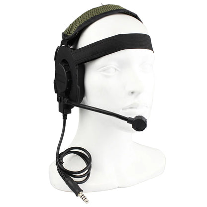 Tactical Outdoor Shooting Communication Headphone Bowman Elite II Headset U94 PTT For Kenwood Baofeng UV-5R Radio Accessory